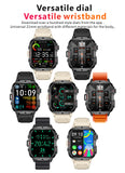 2025 For Xiaomi New Rugged Military GPS Smart Watch Men Bluetooth Call Health Monitoring AI Voice Sports Waterproof Smartwatches