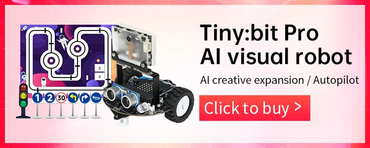 Micro:Bit V2 Smart Mini Robot Car Kit Coding for Kids Science Building Kit Learning Educational STEM Toy DIY Electronic Project