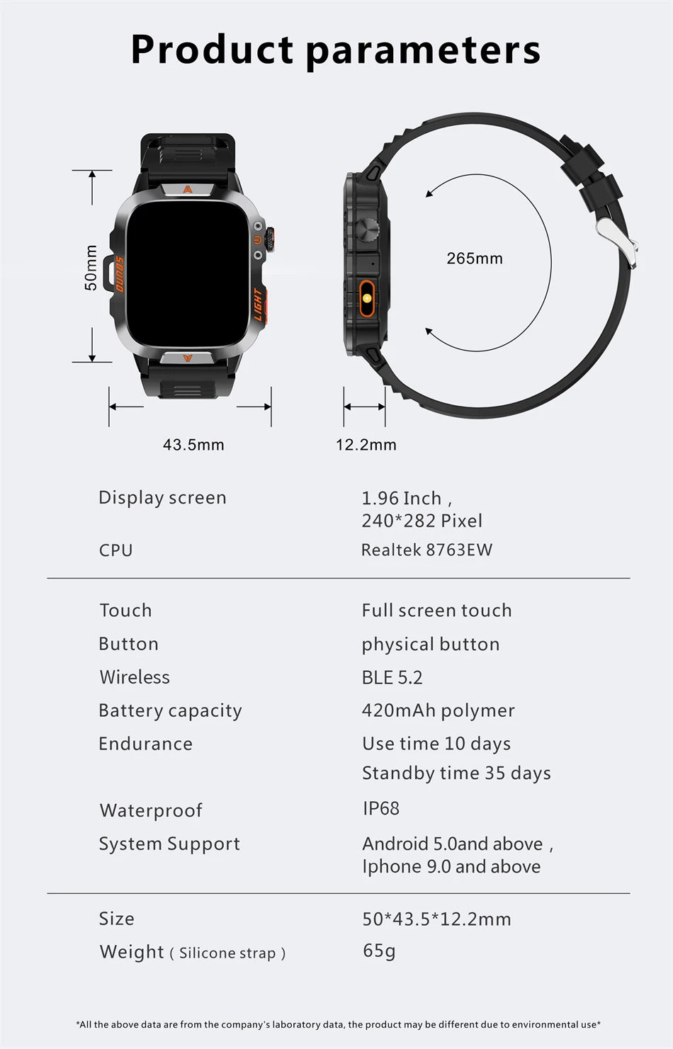 New LIGE Voice Assistant Calling Smartwatch 1.96 inch AMOLED Display Smart Watch 24H Health Monitoring Sports Smartwatch for Men