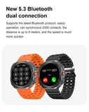 2025New Galaxy Watch 7 Ultra Smart Watch Men 32GB Memory GPS NFC 1.5"AMOLED Screen Fitness Tracker Health Smartwatch For Samsung