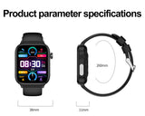 LIGE 2025 New AI Healthy Diagnosis Blood Lipid Uric Acid Blood Pressure Smart Watch Men ECG+PPG Bluetooth Call Health Smartwatch