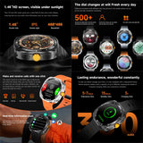 2025New Galaxy Watch 7 Ultra Smart Watch Men 32GB Memory GPS NFC 1.5"AMOLED Screen Fitness Tracker Health Smartwatch For Samsung