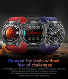 2025 New Uric Acid Blood Lipids Health Smartwatch Men Body Fat Blood Pressure Monitor AMOLED Screen NFC Man Smart Watch ECG+PPG