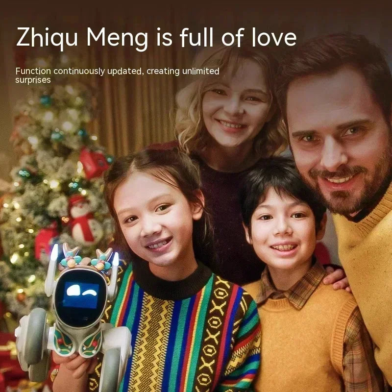 Loona Automatic Follow Dog Smart AI Facial Recognition Robot Intelligent Robot Intellig Entemotional Support Children Gifts