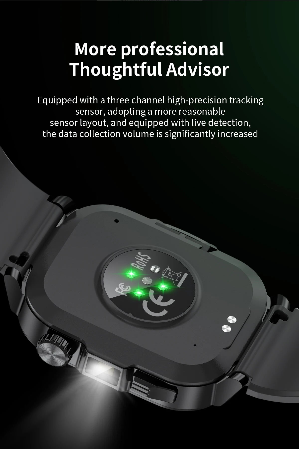 LIGE 2.01-inch HD Screen Men Smart Watch With Flashlight Outdoor Sports Men Watch IP68 Waterproof Health Monitor Call Smartwatch
