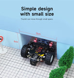 Micro:Bit V2 Smart Mini Robot Car Kit Coding for Kids Science Building Kit Learning Educational STEM Toy DIY Electronic Project