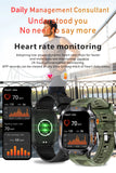 New LIGE Voice Assistant Calling Smartwatch 1.96 inch AMOLED Display Smart Watch 24H Health Monitoring Sports Smartwatch for Men
