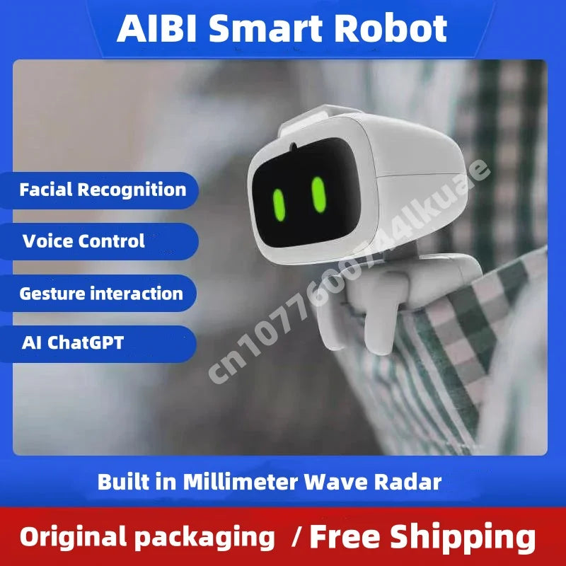 AI Pocket Pet AIBI Smart Robot Bluetooth Wifi Connect Voice Conversation GPT Rotating Camera Portable Small intelligent Robots