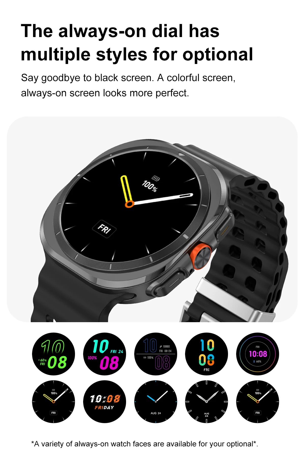 2025New Galaxy Watch 7 Ultra Smart Watch Men 32GB Memory GPS NFC 1.5"AMOLED Screen Fitness Tracker Health Smartwatch For Samsung