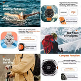 2025New Galaxy Watch 7 Ultra Smart Watch Men 32GB Memory GPS NFC 1.5"AMOLED Screen Fitness Tracker Health Smartwatch For Samsung