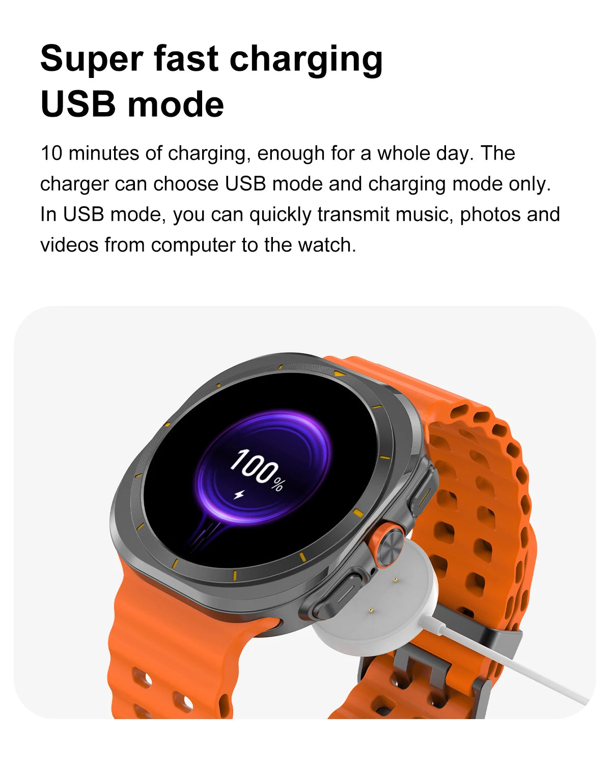 2025New Galaxy Watch 7 Ultra Smart Watch Men 32GB Memory GPS NFC 1.5"AMOLED Screen Fitness Tracker Health Smartwatch For Samsung