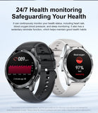 2025 New Smart Watch with ECG Men Blood Pressure Heart Rate Monitoring Sports Watch Bluetooth Call Health Smartwatch for Xiaomi
