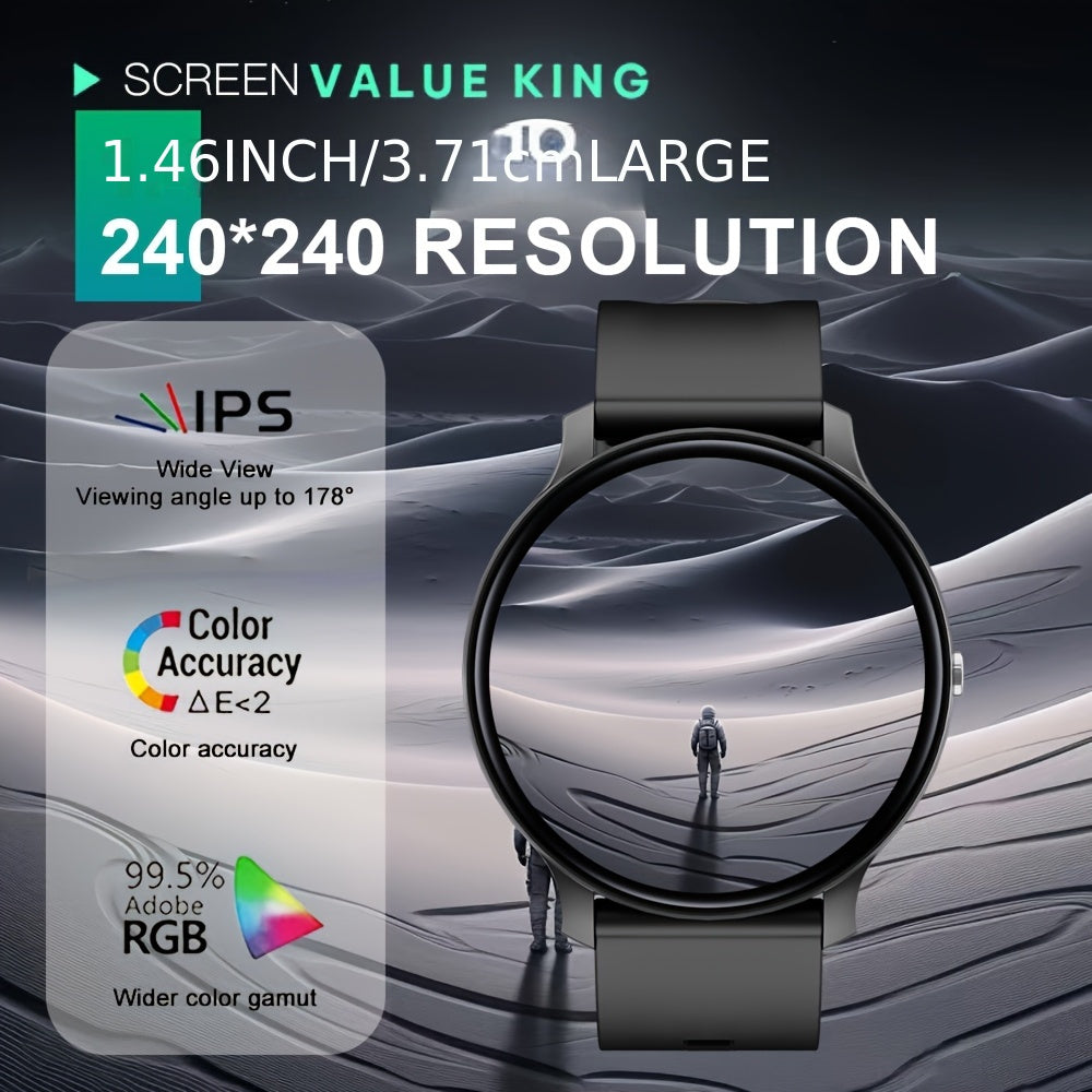 GWENLAND Smart Watch Compatible for with SIM-Free Wireless Calling,