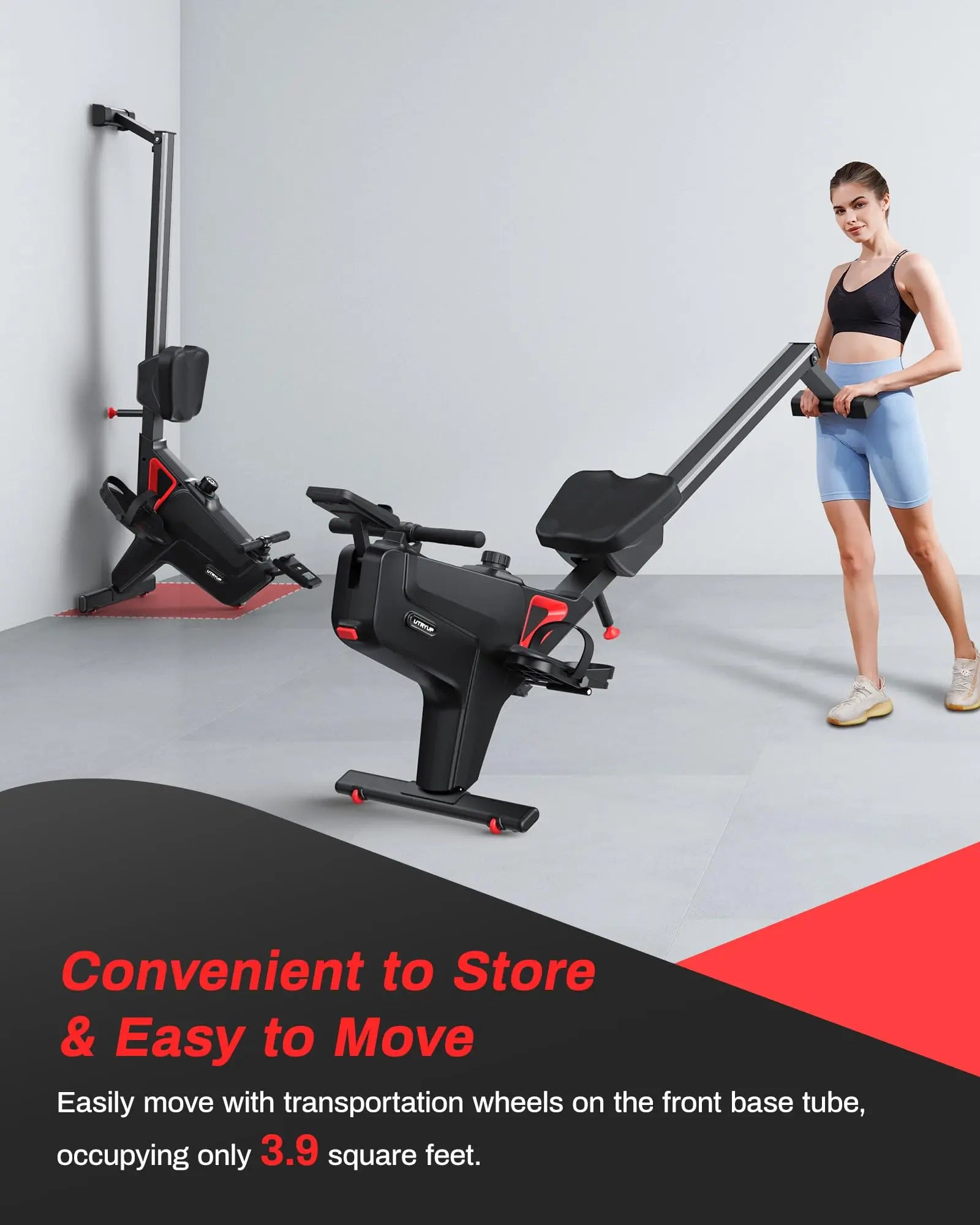 UTRYUP Magnetic Rowing Machines R05 Water Rower
