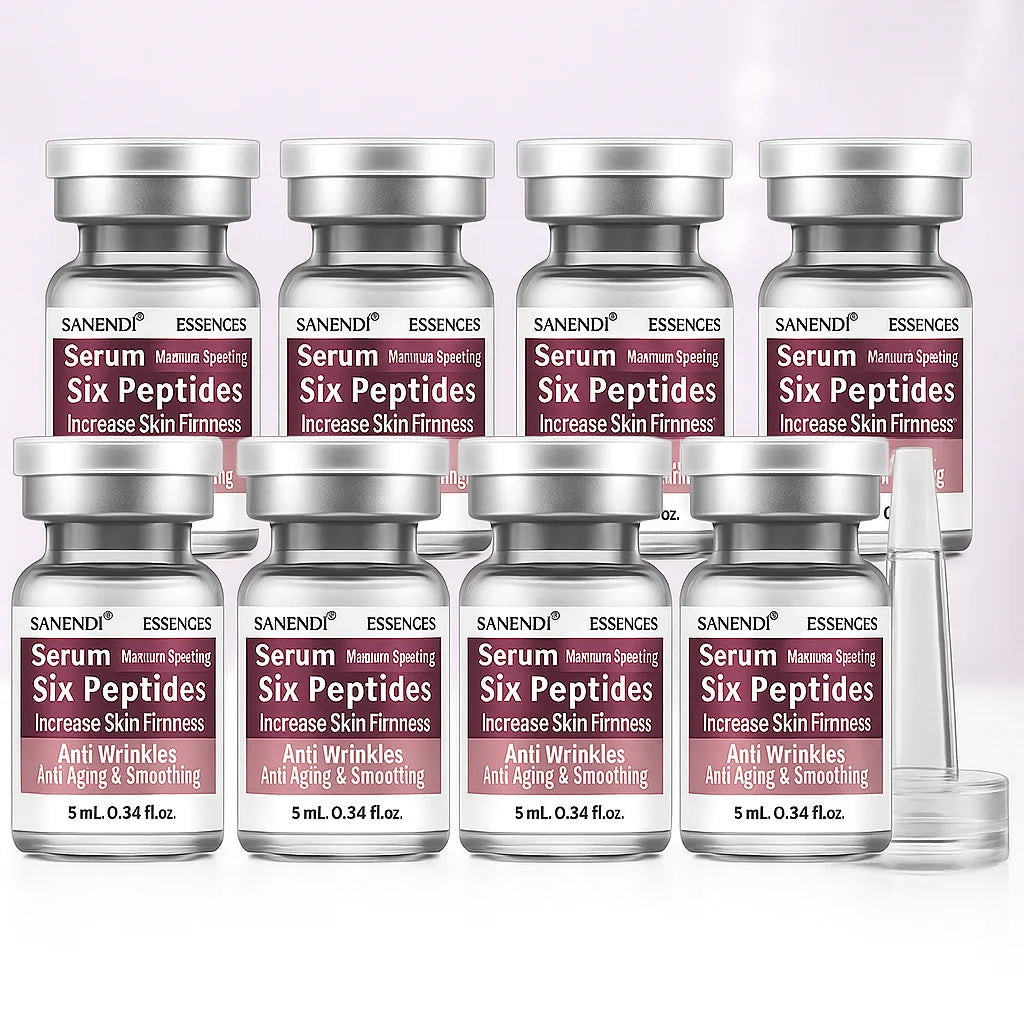 10pcs/Box Six Peptide Ampoule Hyaluronic acid Serum