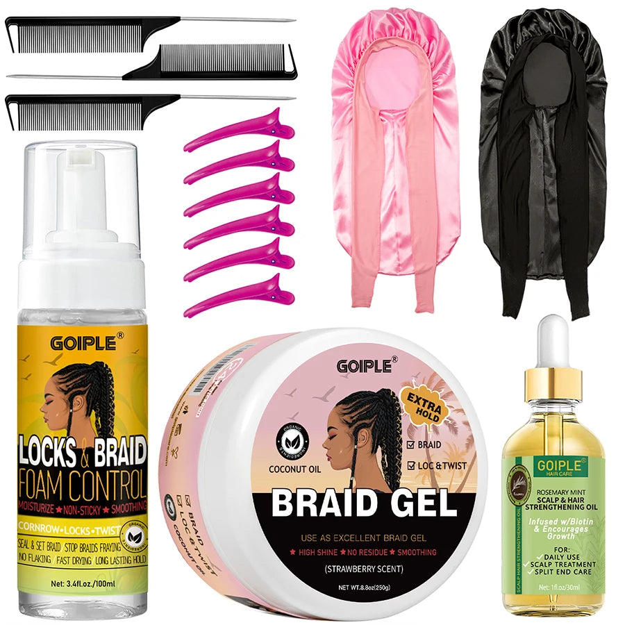 Goiple Braid Care Mousse and Hair Rosemary Oil