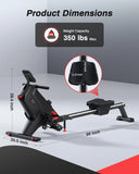 UTRYUP Magnetic Rowing Machines R05 Water Rower
