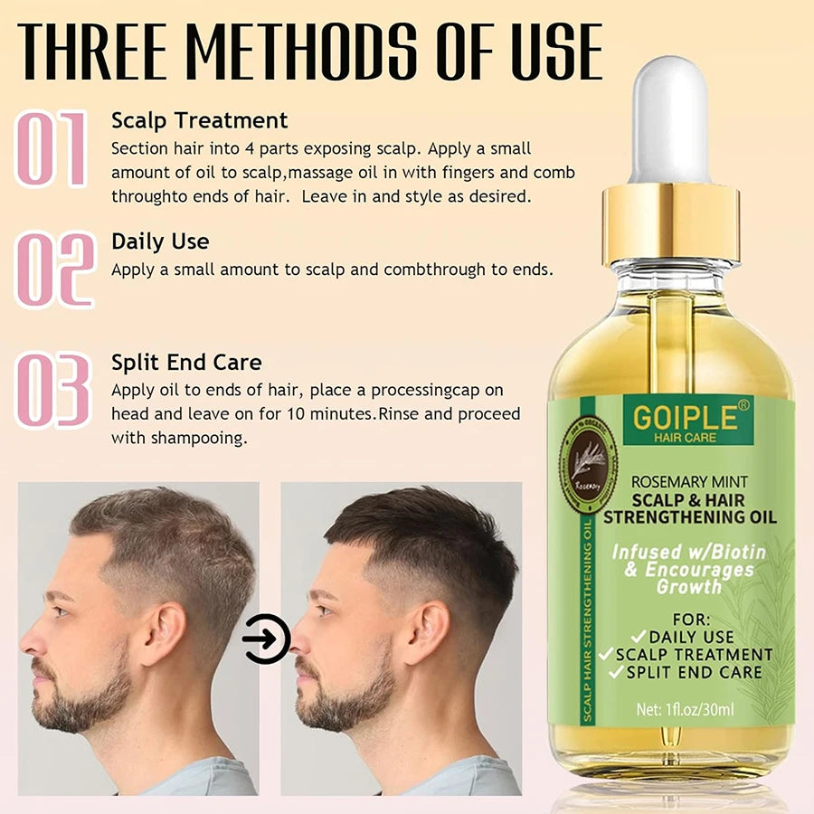Goiple Braid Care Mousse and Hair Rosemary Oil