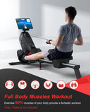 UTRYUP Magnetic Rowing Machines R05 Water Rower