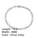 SUNIBI Classic Snake Chain Bracelets for Women Trend Gold Plated