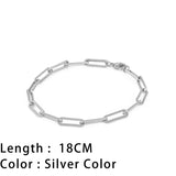 SUNIBI Classic Snake Chain Bracelets for Women Trend Gold Plated