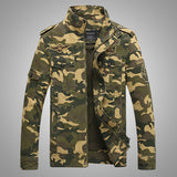 DIMUSI Autumn Mens Bomber Jackets Casual Man Camouflage Army Military Coats Mens Slim Outwear Windbreaker Jackets Clothing