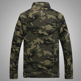 DIMUSI Autumn Mens Bomber Jackets Casual Man Camouflage Army Military Coats Mens Slim Outwear Windbreaker Jackets Clothing