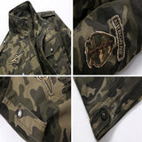 DIMUSI Autumn Mens Bomber Jackets Casual Man Camouflage Army Military Coats Mens Slim Outwear Windbreaker Jackets Clothing