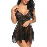 Hot Women Sexy Erotic Sling Lingerie Nightwear Robe Babydoll