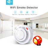 AVATTO Smart WiFi Smoke Detector,Fire Alarm Temperature Detector Sensor