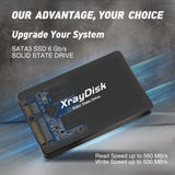 Xraydisk Sata3 Ssd 60GB 128GB 240GB 120GB 256GB 480GB 512gb 1TB Hdd 2.5 Hard Disk Disc  2.5 " Internal Solid State Drive