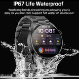 LIGE New Bluetooth Call Smart Watch Men Full Touch Sport Fitness Watches