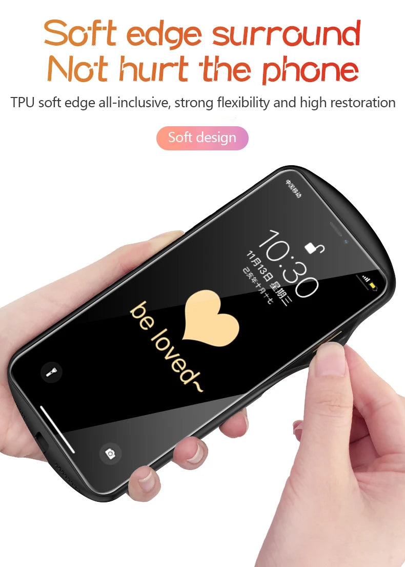 iPhone 16 15 14 13 12 11 Pro XS Max X 8 7 Plus Mirror Lanyard Cover