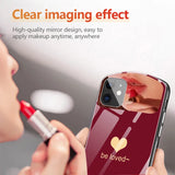 iPhone 16 15 14 13 12 11 Pro XS Max X 8 7 Plus Mirror Lanyard Cover