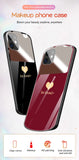 iPhone 16 15 14 13 12 11 Pro XS Max X 8 7 Plus Mirror Lanyard Cover