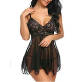 Hot Women Sexy Erotic Sling Lingerie Nightwear Robe Babydoll