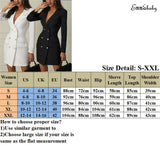 Elegant Dresses women dress Office casual blazer white Black dress