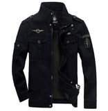 Military Jacket Men Autumn Cotton Pilot Jacket Coat Army