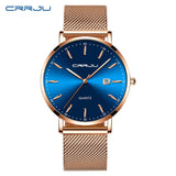 CRRJU Luxury Fashion Woman Bracelet Watch Women Casual Waterproof