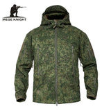 Mege Shark Skin Soft Shell Military Tactical Jacket Men Waterproof Army