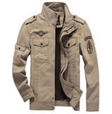 Military Jacket Men Autumn Cotton Pilot Jacket Coat Army