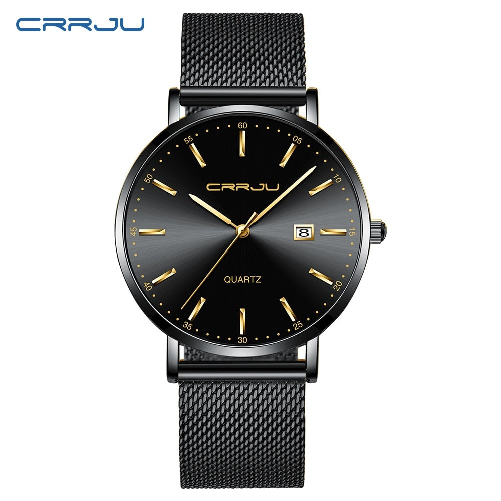 CRRJU Luxury Fashion Woman Bracelet Watch Women Casual Waterproof