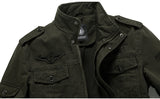 Military Jacket Men Autumn Cotton Pilot Jacket Coat Army