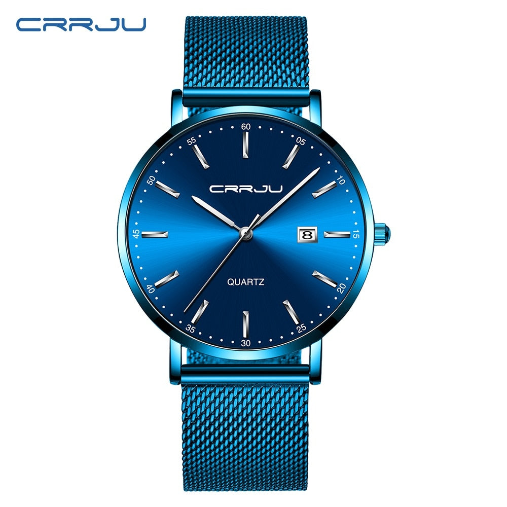 CRRJU Luxury Fashion Woman Bracelet Watch Women Casual Waterproof