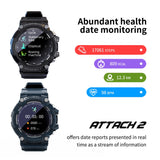 LOKMAT ATTACK 2 Smart Watch Fitness Tracker Full Touch Screen Monitor Sport