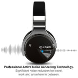 cowin E-7 bluetooth headphones wireless headset anc active noise