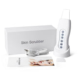 Ultrasonic Skin Scrubber Deep Facial Cleaner