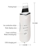 Ultrasonic Skin Scrubber Deep Facial Cleaner