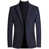 Mens Woolen Formal Wedding Tudexo Suit Jacket Men Business Casual Slim fit