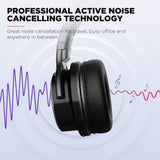 Active Noise Cancelling Bluetooth Headphones Wireless Bluetooth